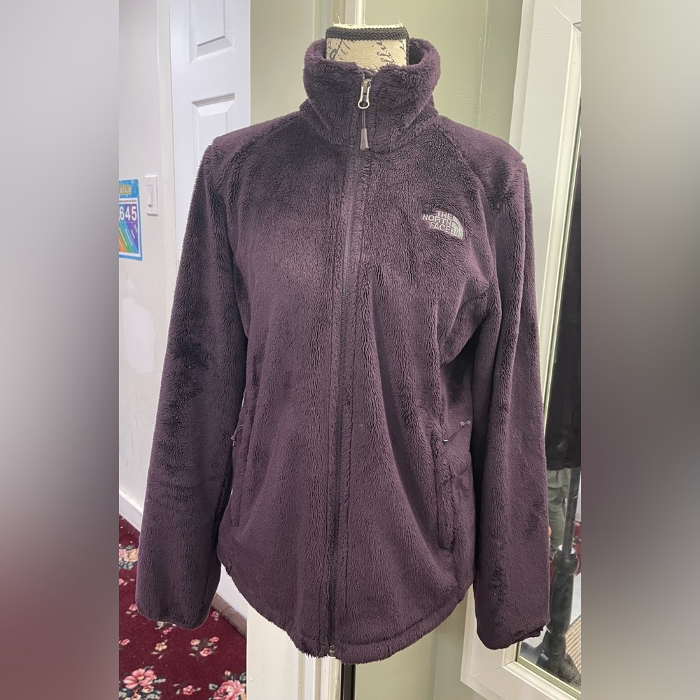 The North Face teddy jacket size Small petite